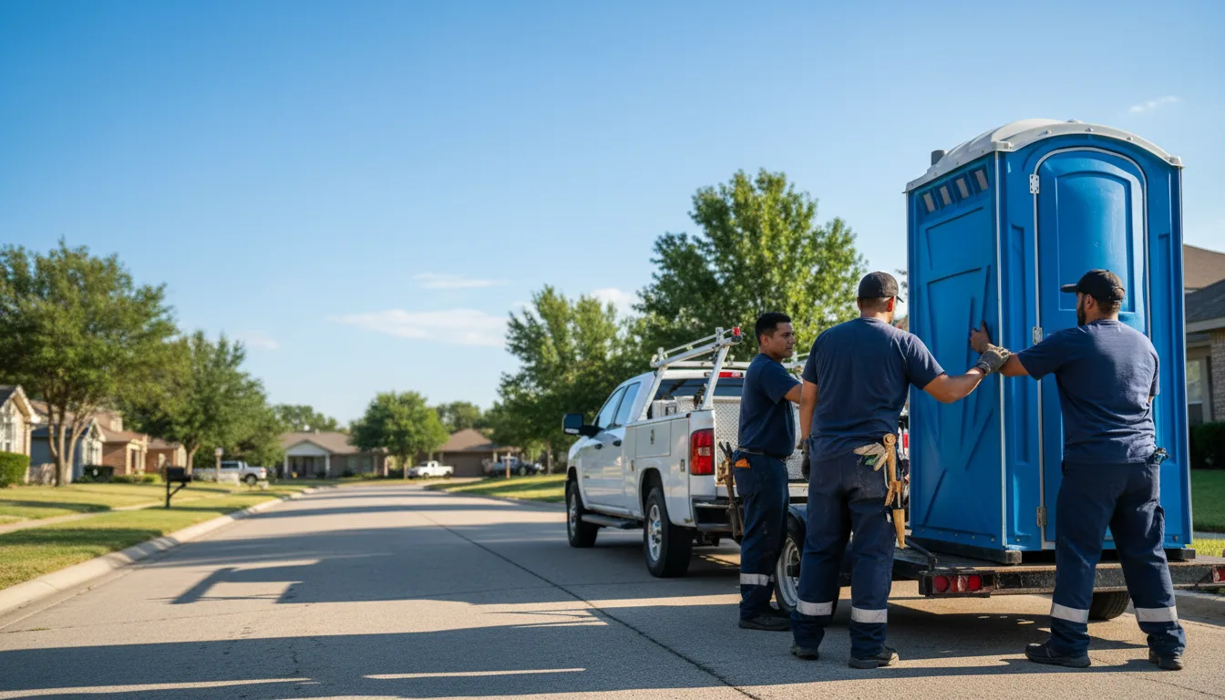 Portable Toilet Rental in Zwolle, LA near me